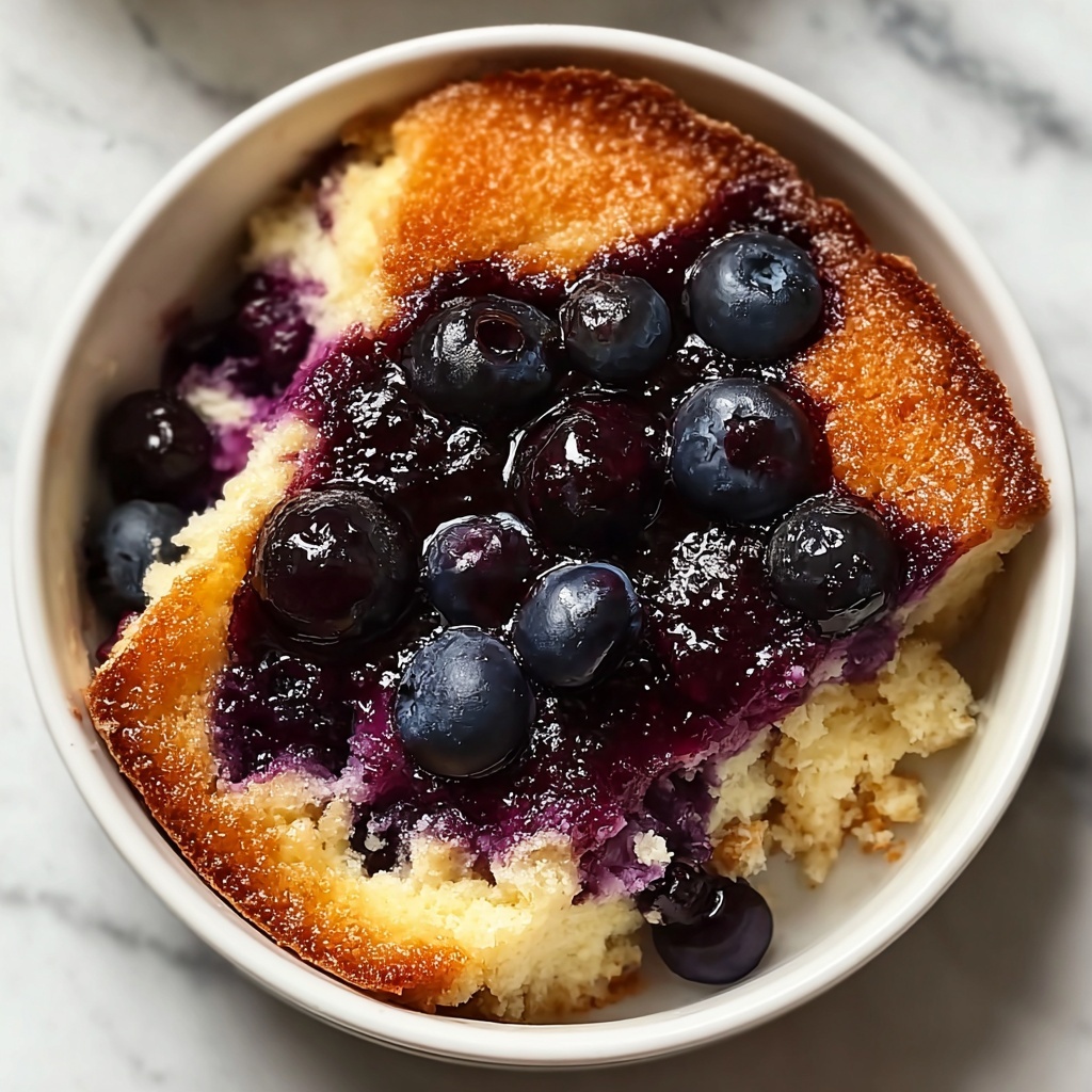 Blueberry Cream Cheese Dump Cake Recipe - Recipe Image