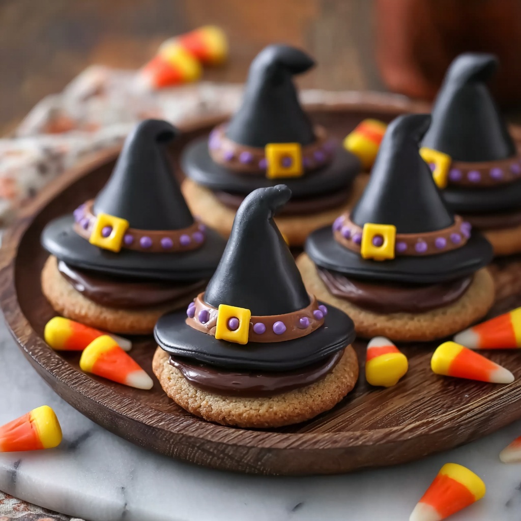 Witch Hat Cookies Recipe - Recipe Image