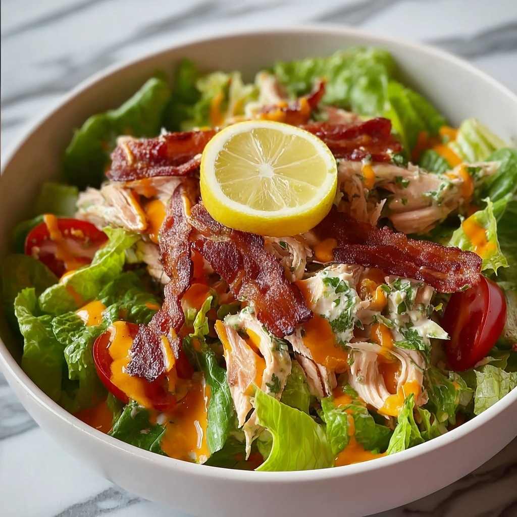 BLT Chicken Salad: 15-Minute Refreshing Delight Recipe - Recipe Image
