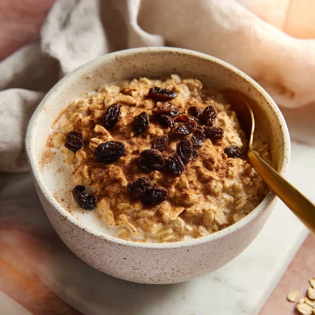Cinnamon Raisin Oats Recipe - Recipe Image