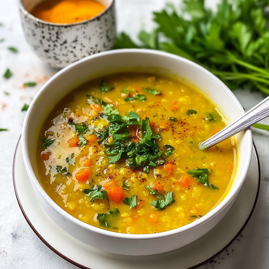 Detox Turmeric Lentil Soup Recipe - Recipe Image