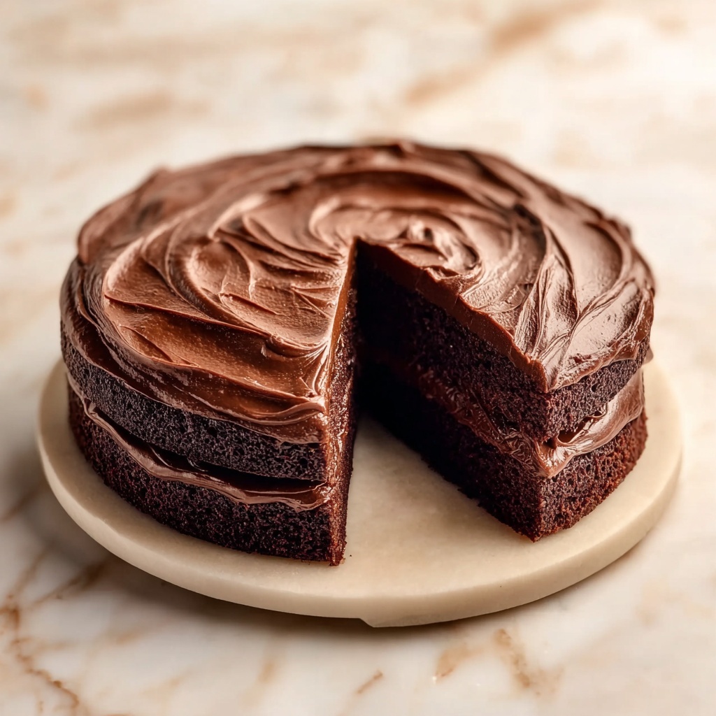 Decadent Chocolate Fudge Cake Recipe - Recipe Image