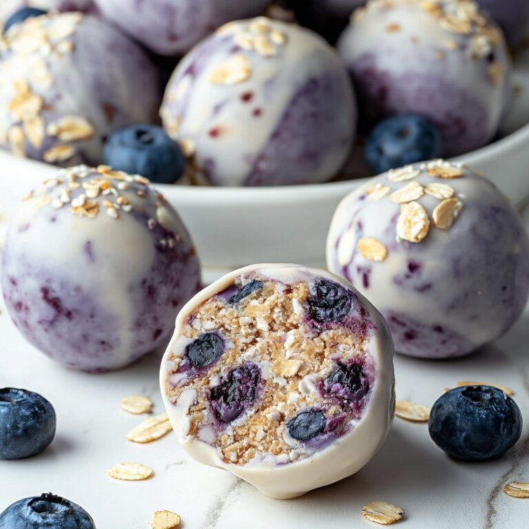 Blueberry Cheesecake Protein Bites Recipe