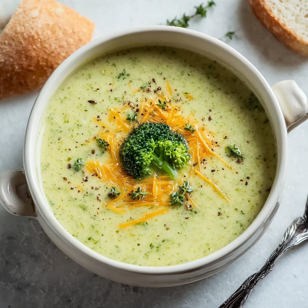 Creamy Broccoli Cheddar Soup to Warm Your Soul Recipe - Recipe Image