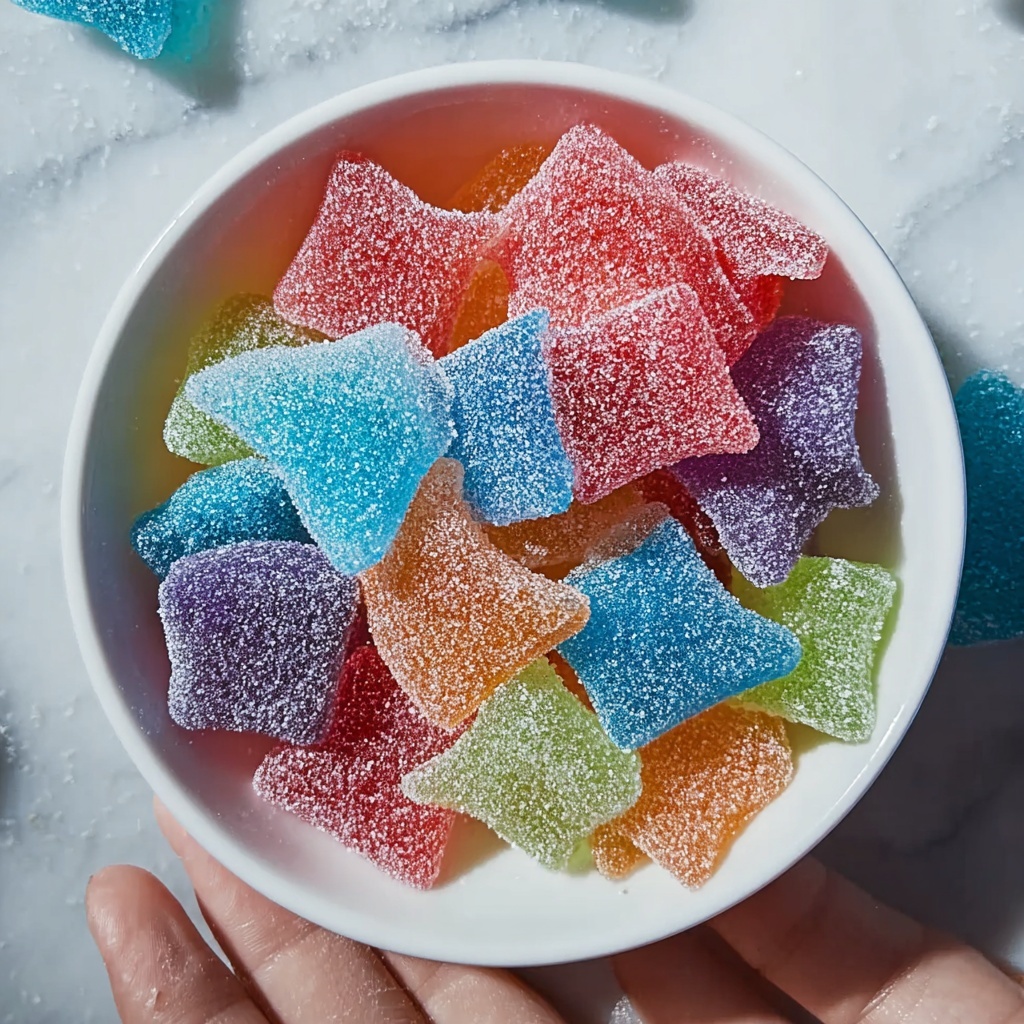Magic Candy: Create Colorful Crunchy Treats at Home Recipe - Recipe Image