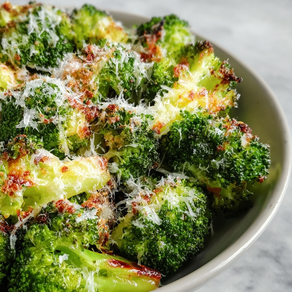 Smashed Broccoli with Parmesan Recipe - Recipe Image