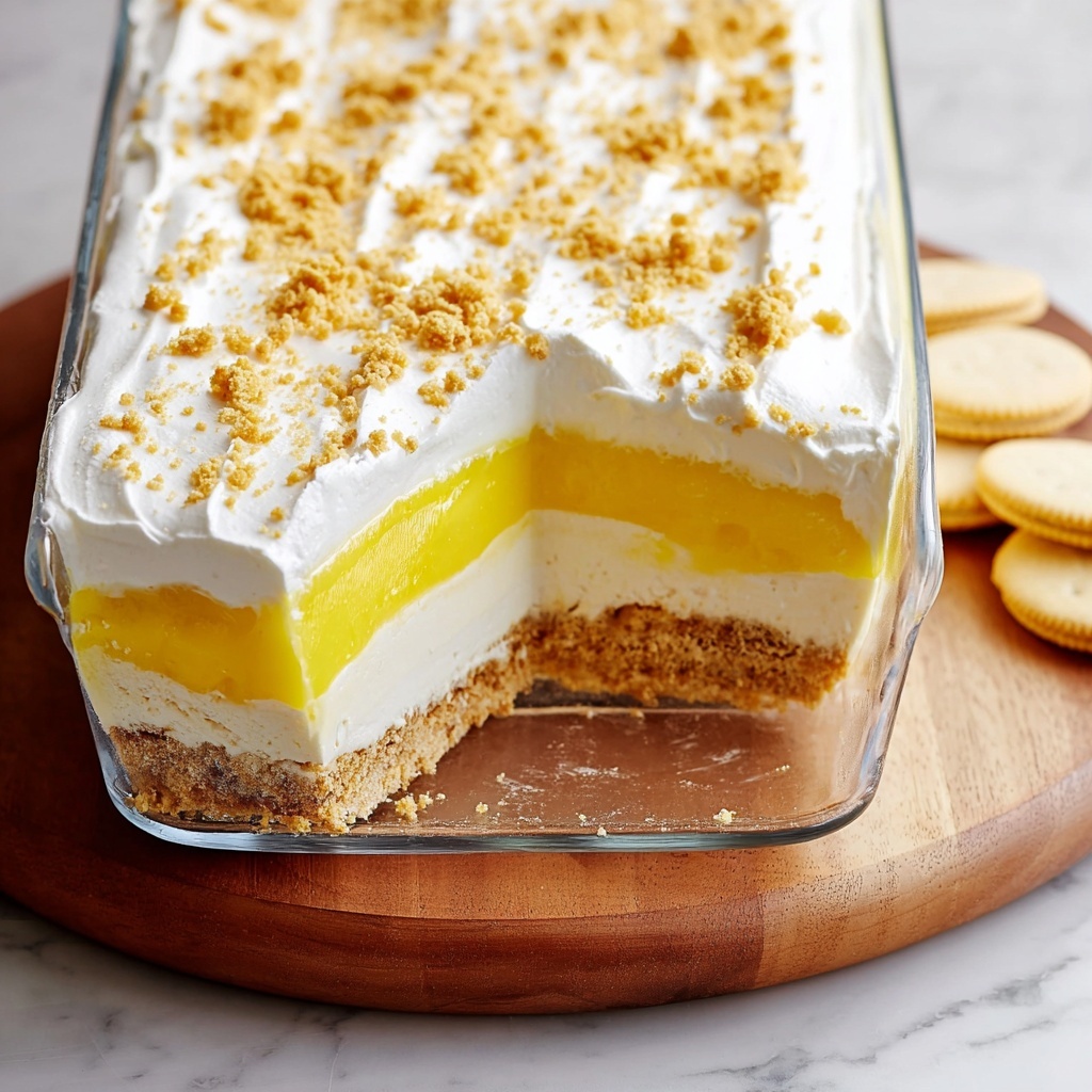 Heavenly Lemon Oreo Dessert Recipe - Recipe Image