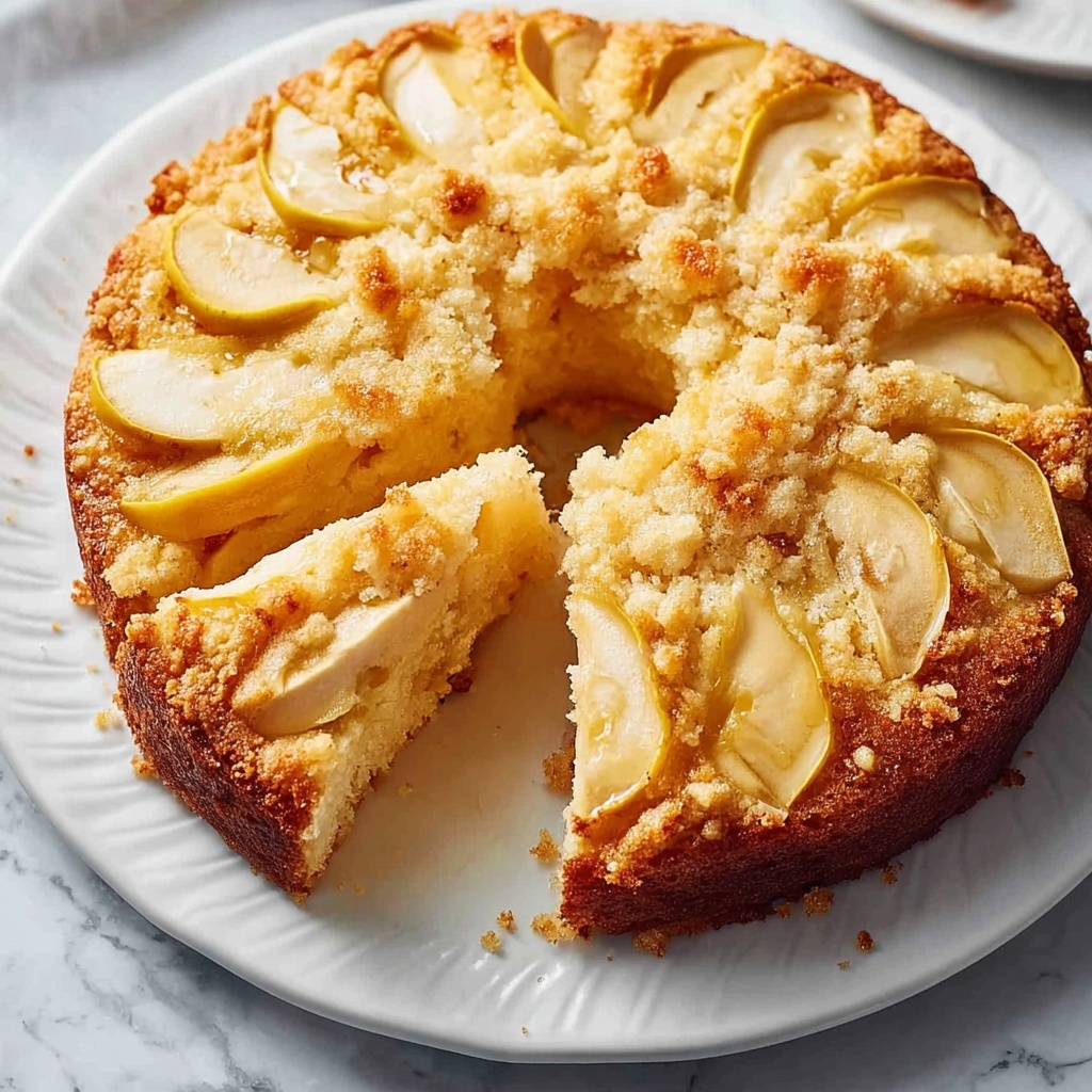 Delicious Apple Cake with Crunchy Walnut Delight Recipe - Recipe Image