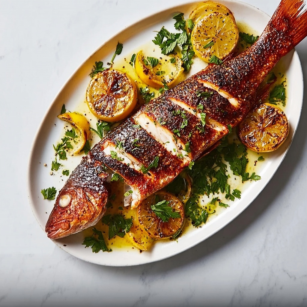 Grilled Red Snapper: Simple, Flavorful Perfection Recipe - Recipe Image