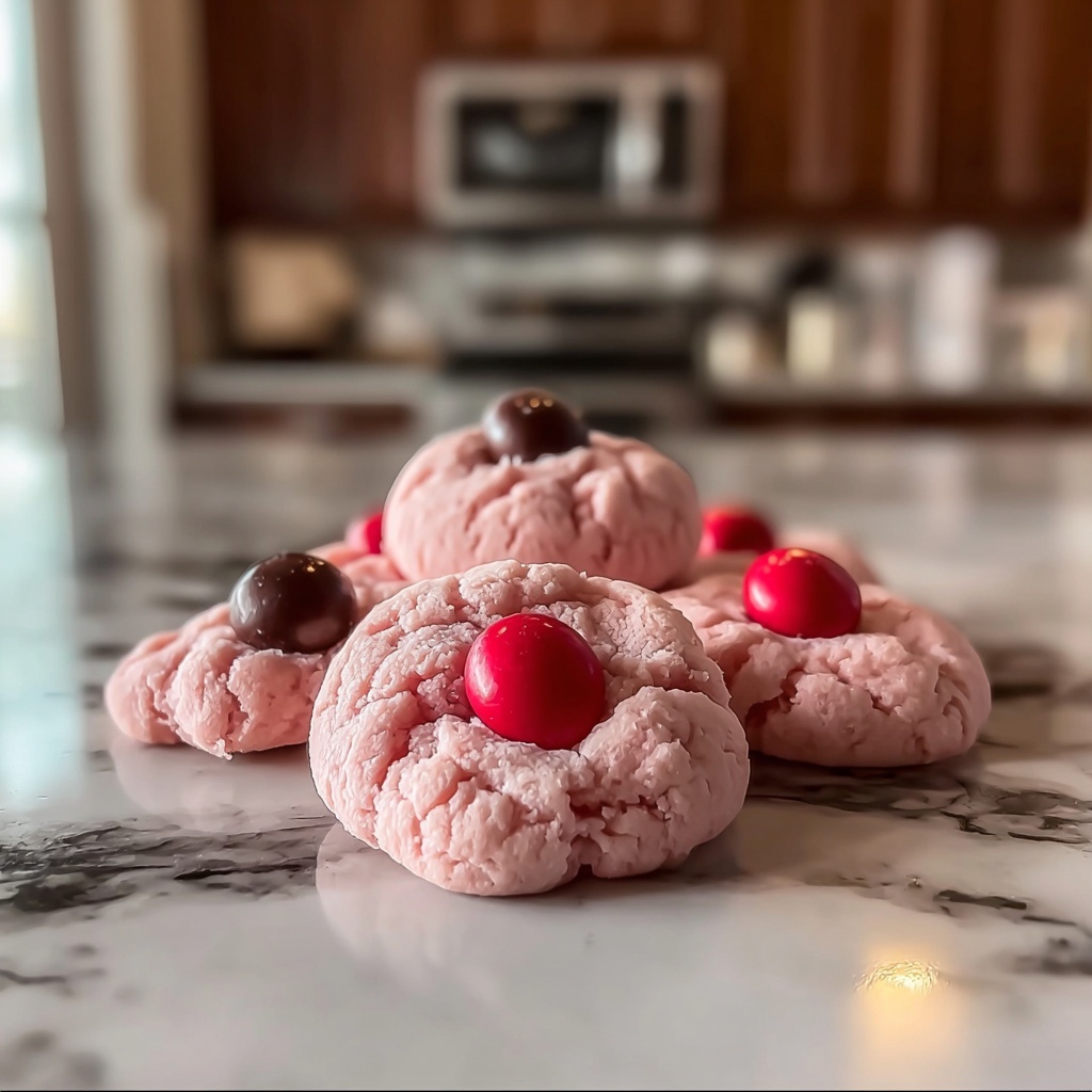 Strawberry Kiss Cookies Recipe - Recipe Image
