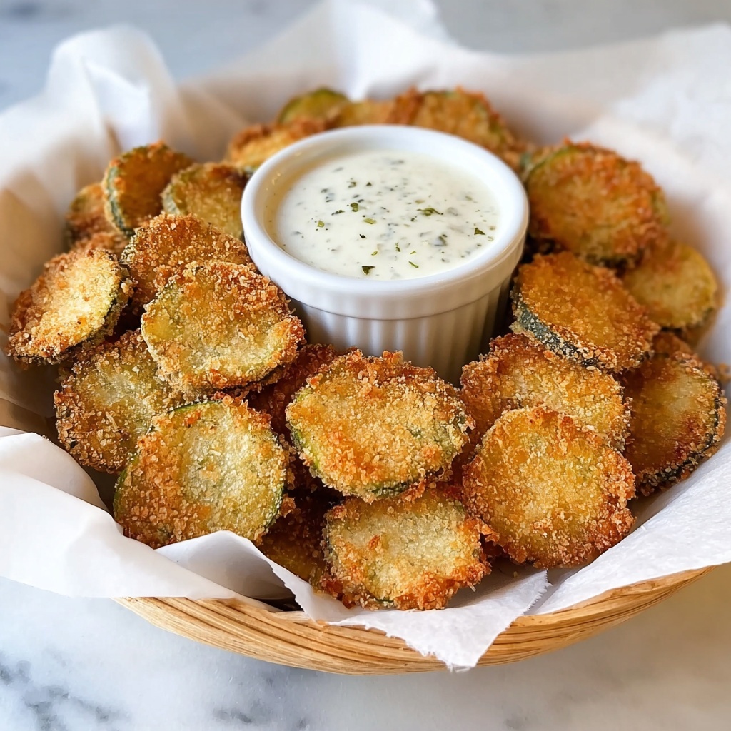 Crispy Fried Pickles Recipe - Recipe Image