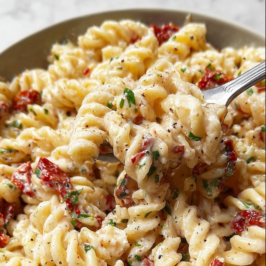 One-Pan Sundried Tomato Pasta Recipe - Recipe Image