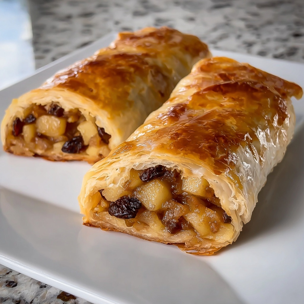 Easy Apple Strudel: 5 Steps to Delightful Comfort Recipe - Recipe Image