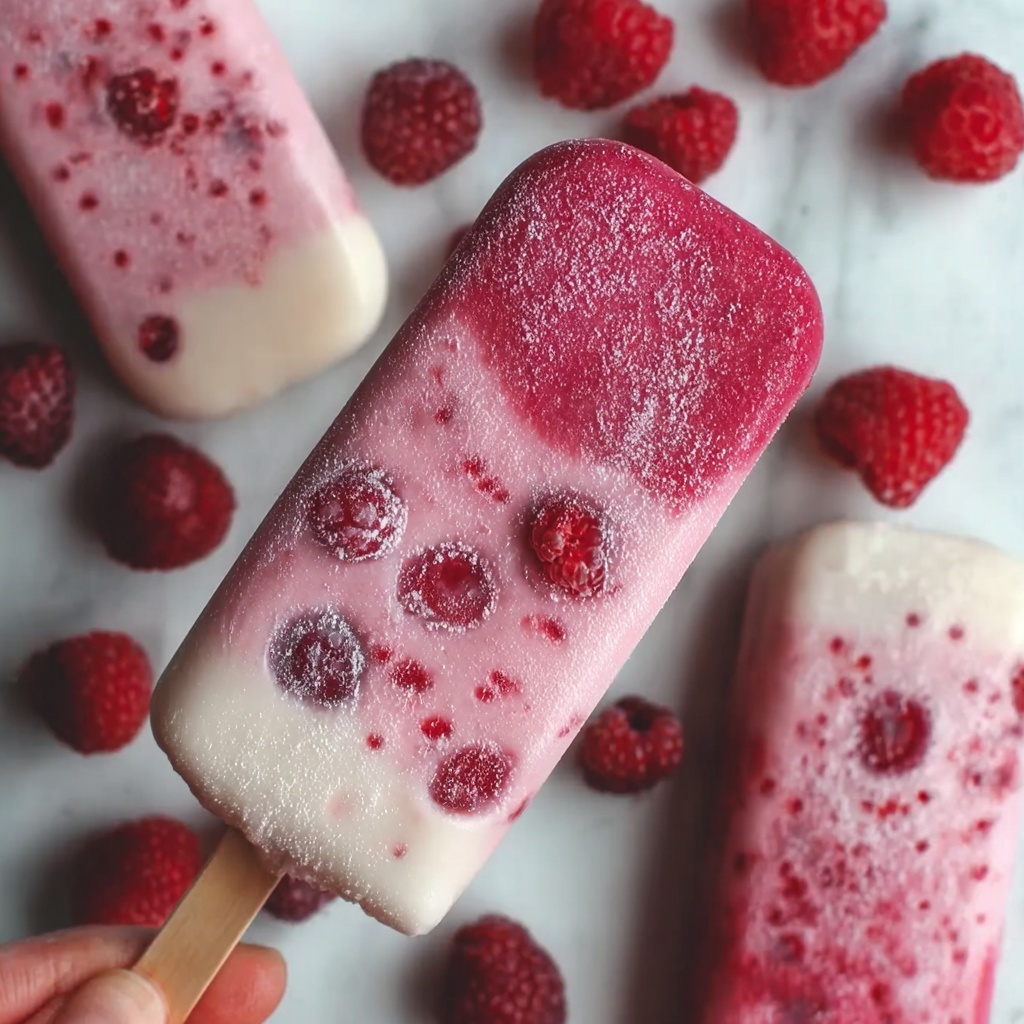 Decadent Raspberry Ruby Ice Cream Bar Recipe for Sweet Bliss Recipe - Recipe Image
