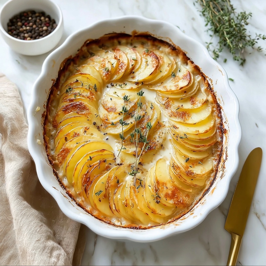 Classic Scalloped Potatoes Recipe - Recipe Image