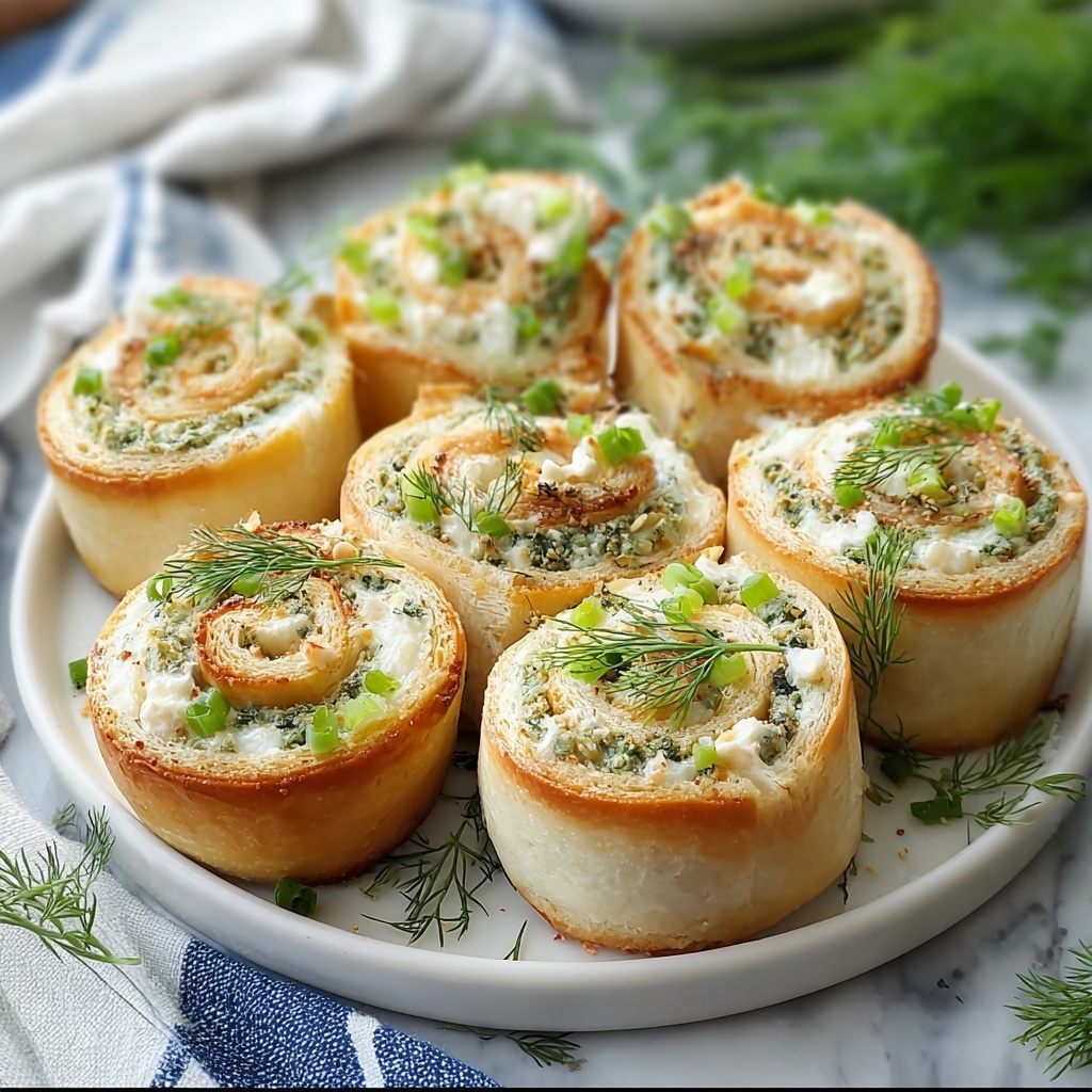 Creamy Pickle Roll-Ups Recipe - Recipe Image