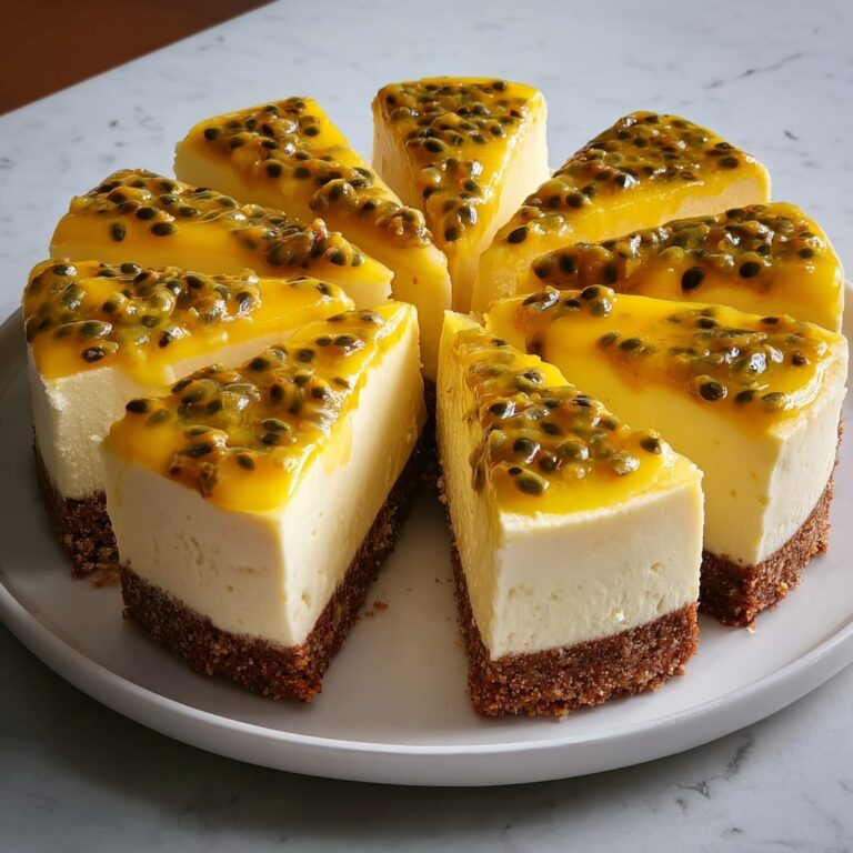 Passionfruit Cheesecake Recipe
