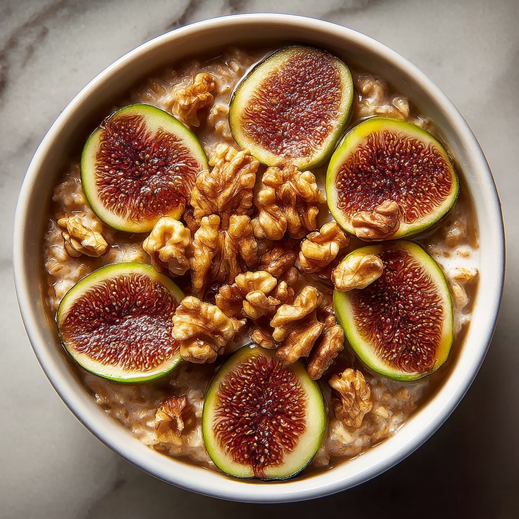 Fig Walnut Oats Recipe - Recipe Image