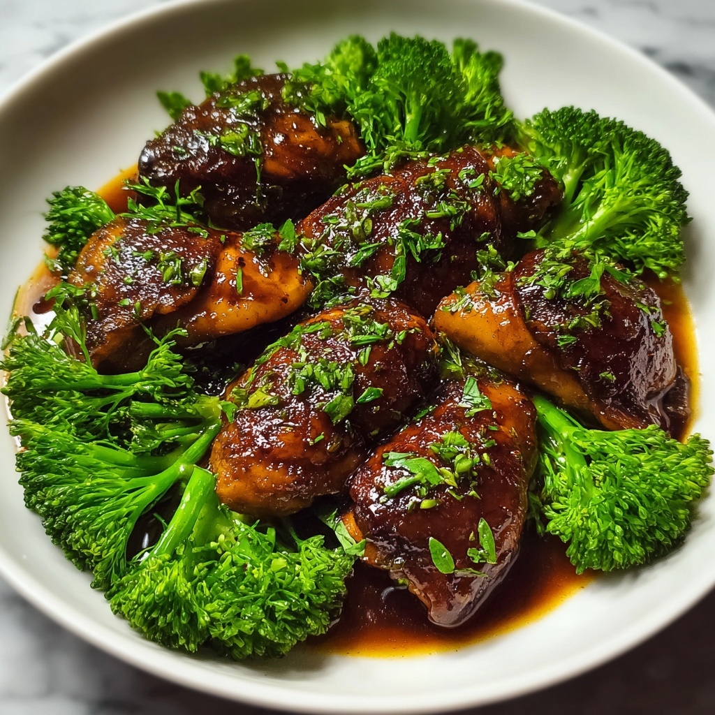 Honey Garlic Chicken and Broccoli (Crockpot Recipe) Recipe - Recipe Image