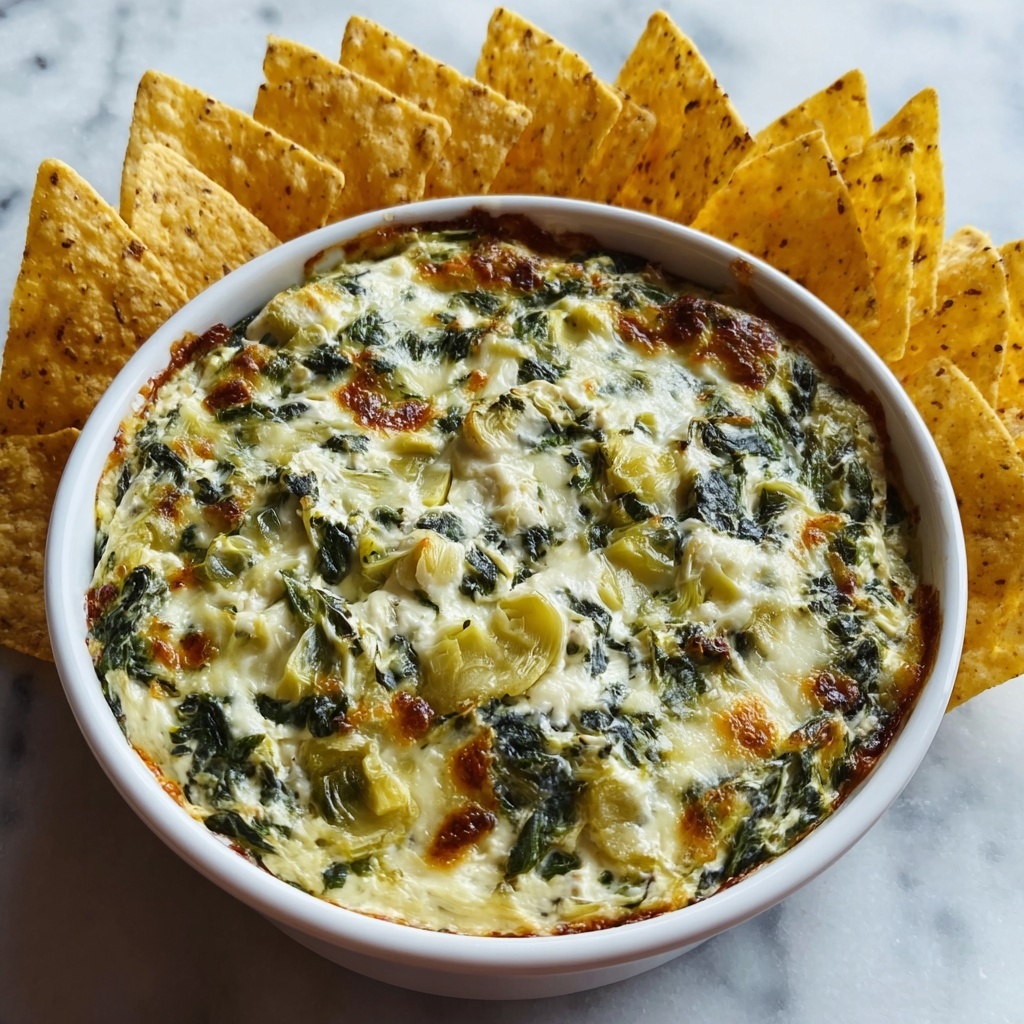 Warm Spinach Artichoke Dip That Will Delight Every Guest Recipe - Recipe Image