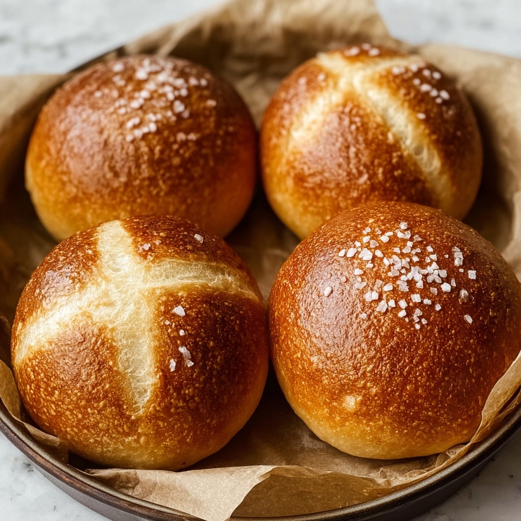 Homemade Pretzel Buns: Soft, Chewy, and Irresistibly Delicious Recipe - Recipe Image