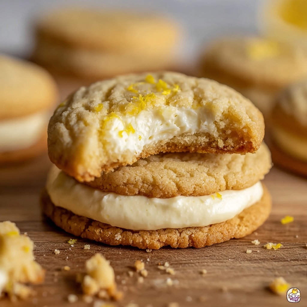 Lemon Cheesecake Cookies Recipe - Recipe Image