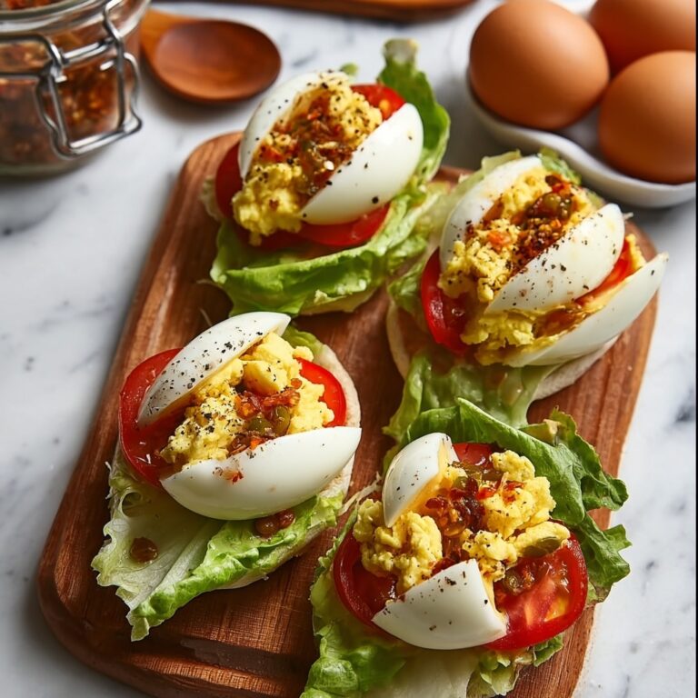 Savory Hard Boiled Egg BLT Bites Recipe