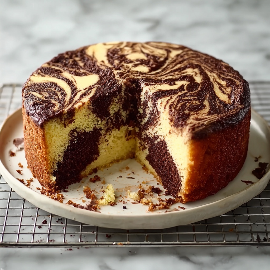 Classic Marble Cake Recipe - Recipe Image