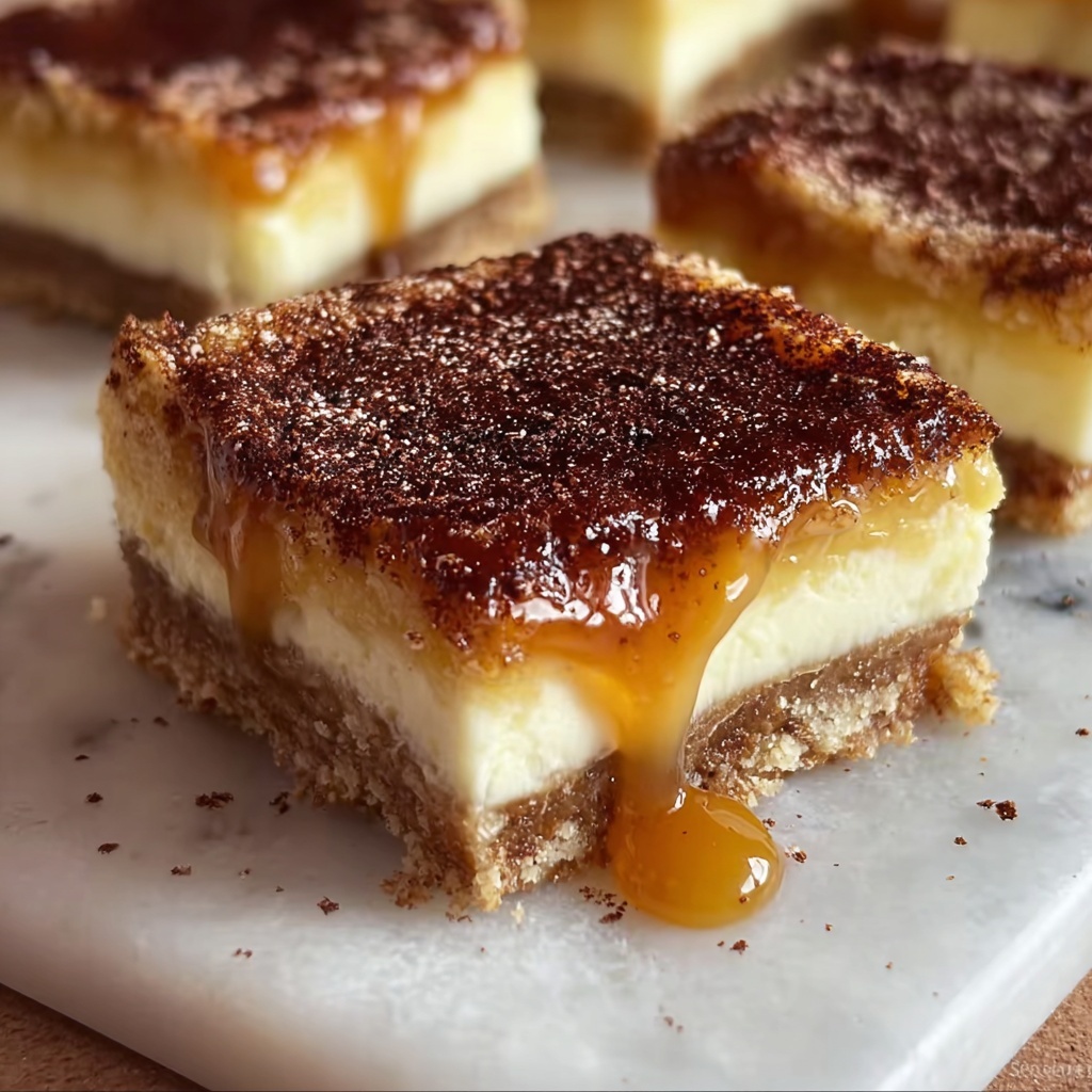 Churro Cheesecake Bars Recipe - Recipe Image