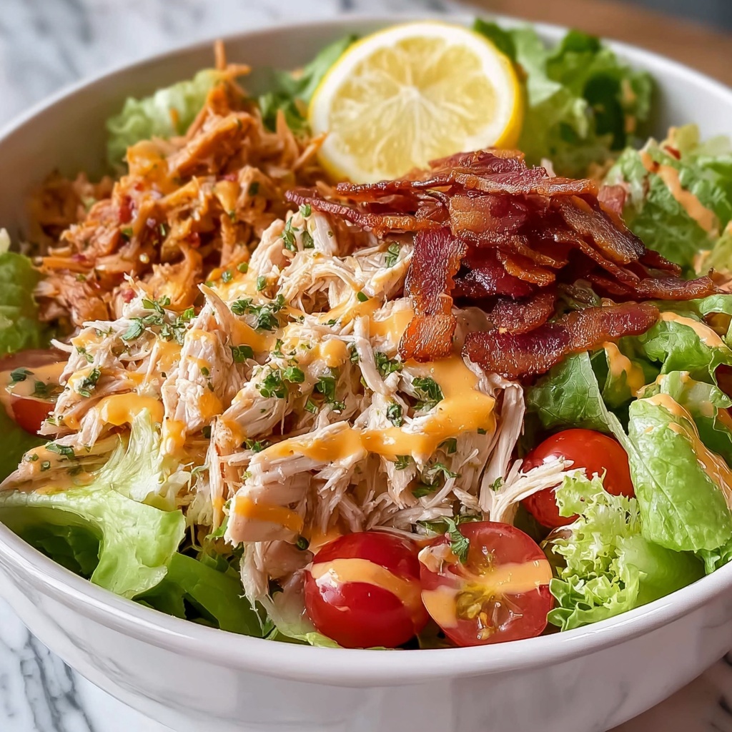 BLT Chicken Salad: 15-Minute Refreshing Delight Recipe - Recipe Image