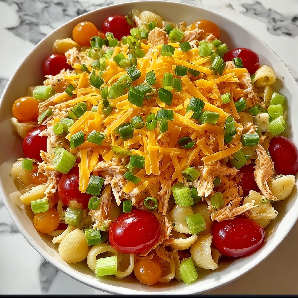 Buffalo Chicken Pasta Salad: 5 Flavorful Secrets Revealed Recipe - Recipe Image