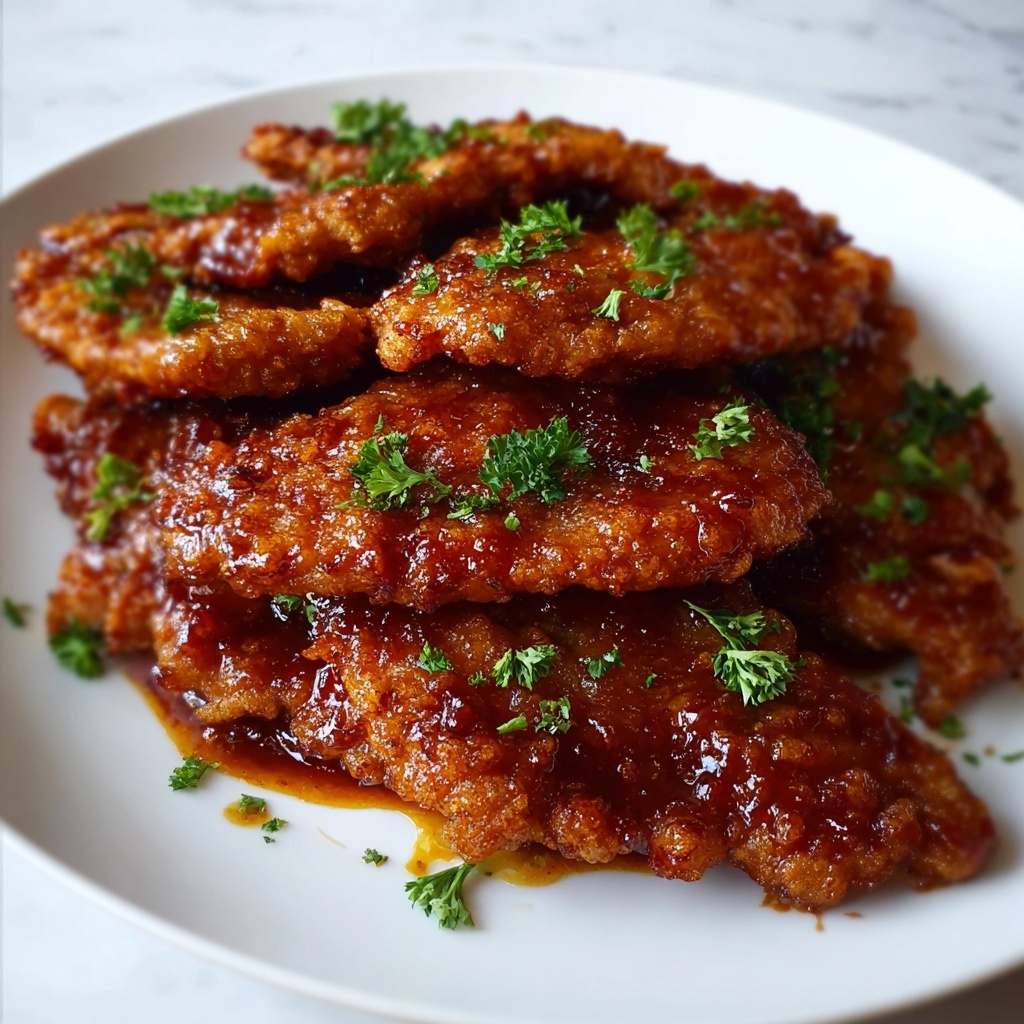BBQ Chicken Tenders in Air Fryer Recipe - Recipe Image