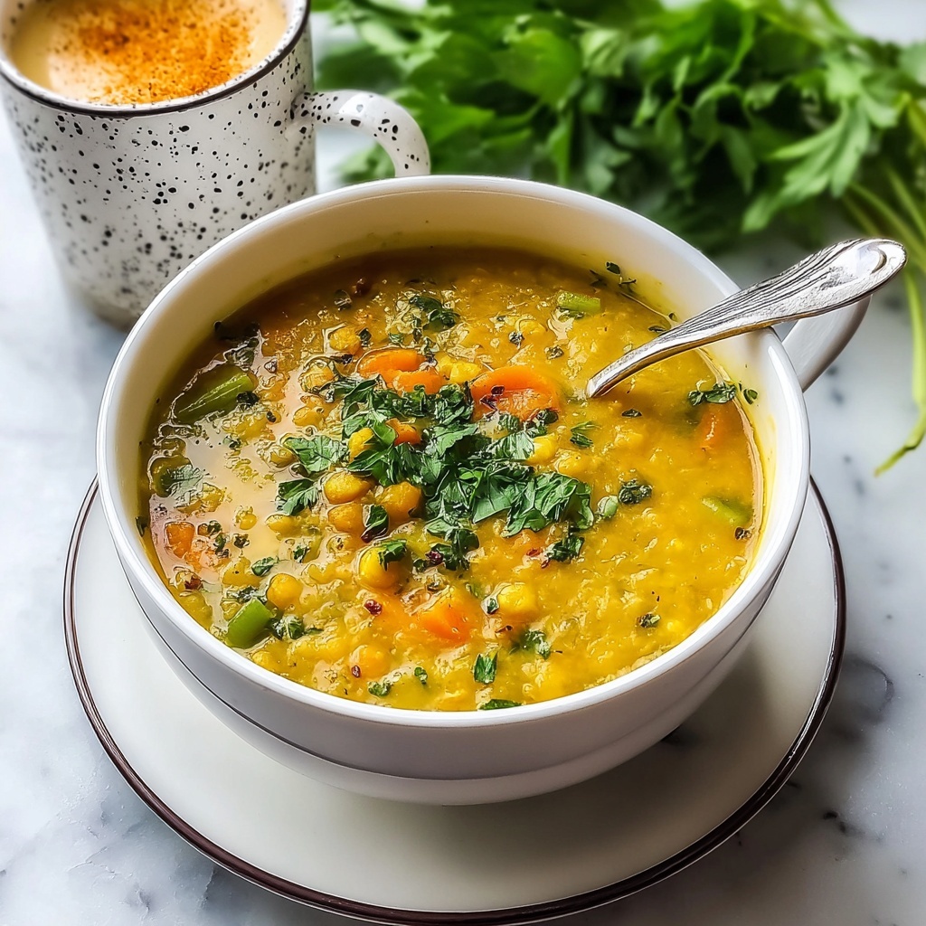 Detox Turmeric Lentil Soup Recipe - Recipe Image