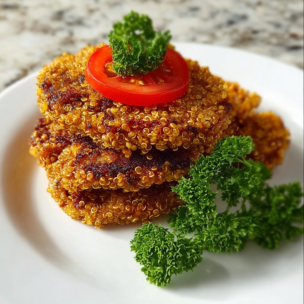 Quinoa Lentil Burgers: 5 Steps to Flavorful Perfection Recipe - Recipe Image