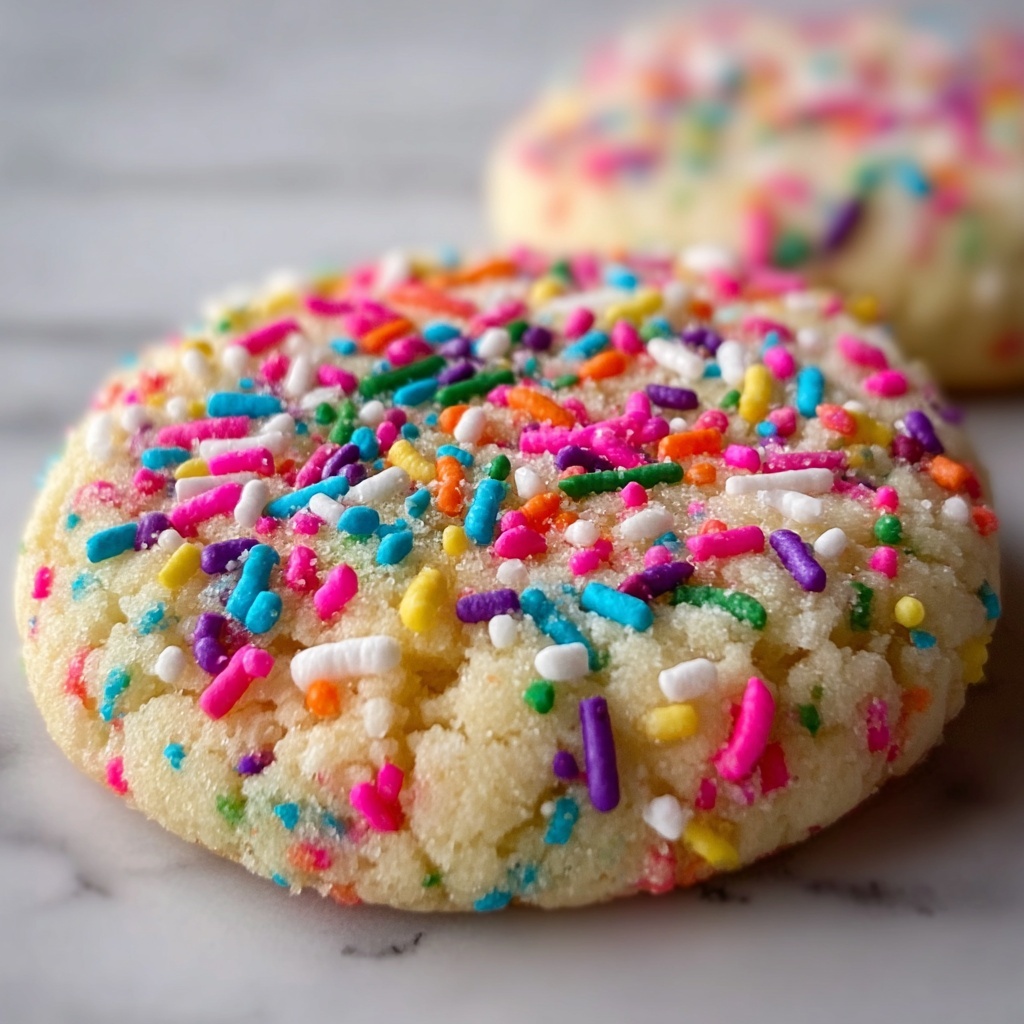 Chewy Sprinkles Cookies: 7 Delightful Bites of Nostalgia Recipe - Recipe Image