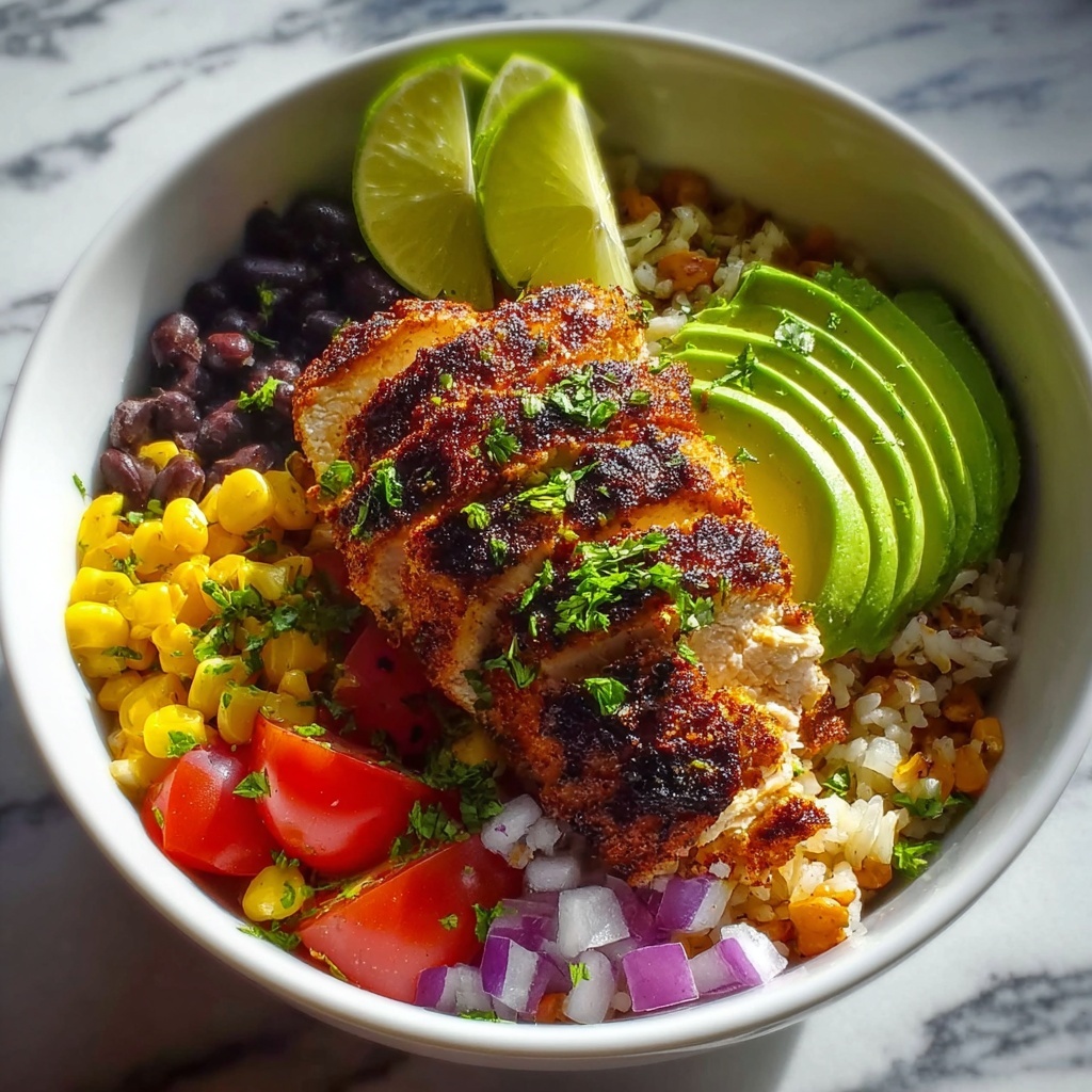 Street Corn Chicken Rice Bowl Recipe - Recipe Image