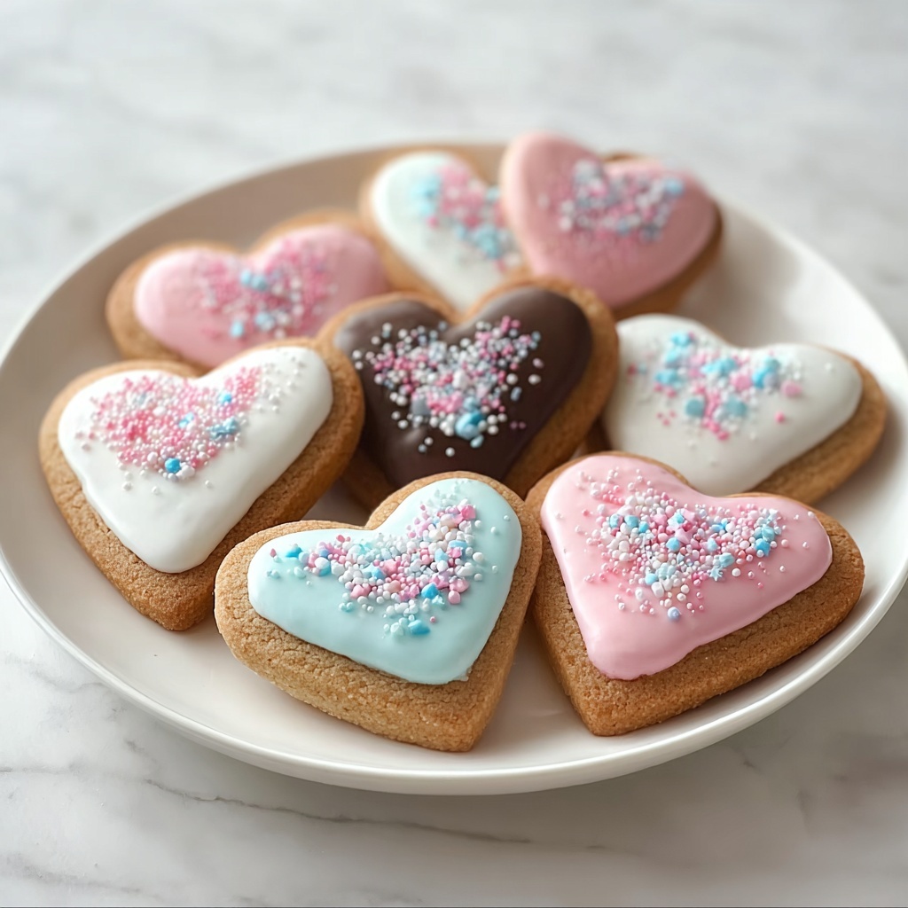 Sparkle Sweetheart Cookies Recipe - Recipe Image