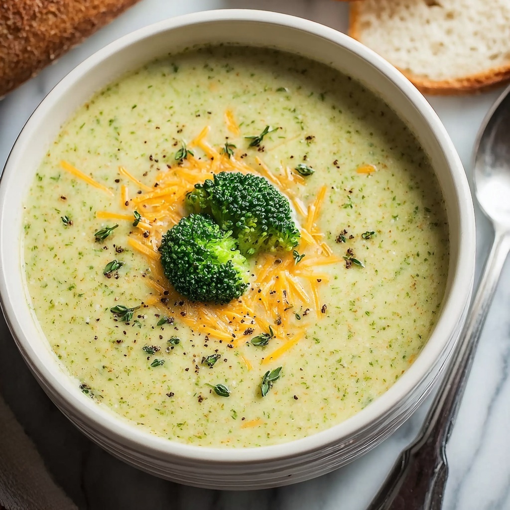 Creamy Broccoli Cheddar Soup to Warm Your Soul Recipe - Recipe Image