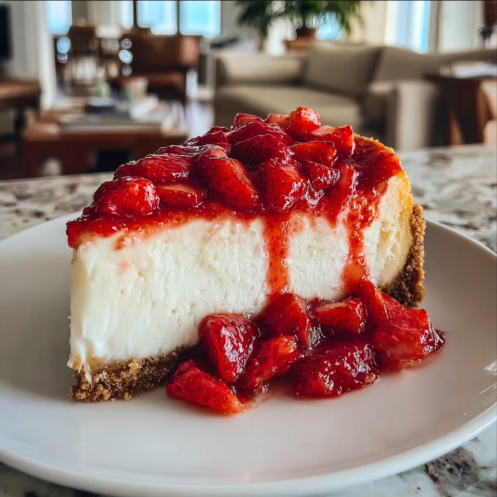 Strawberry Cheesecake Recipe: 5 Steps to Pure Bliss Recipe - Recipe Image