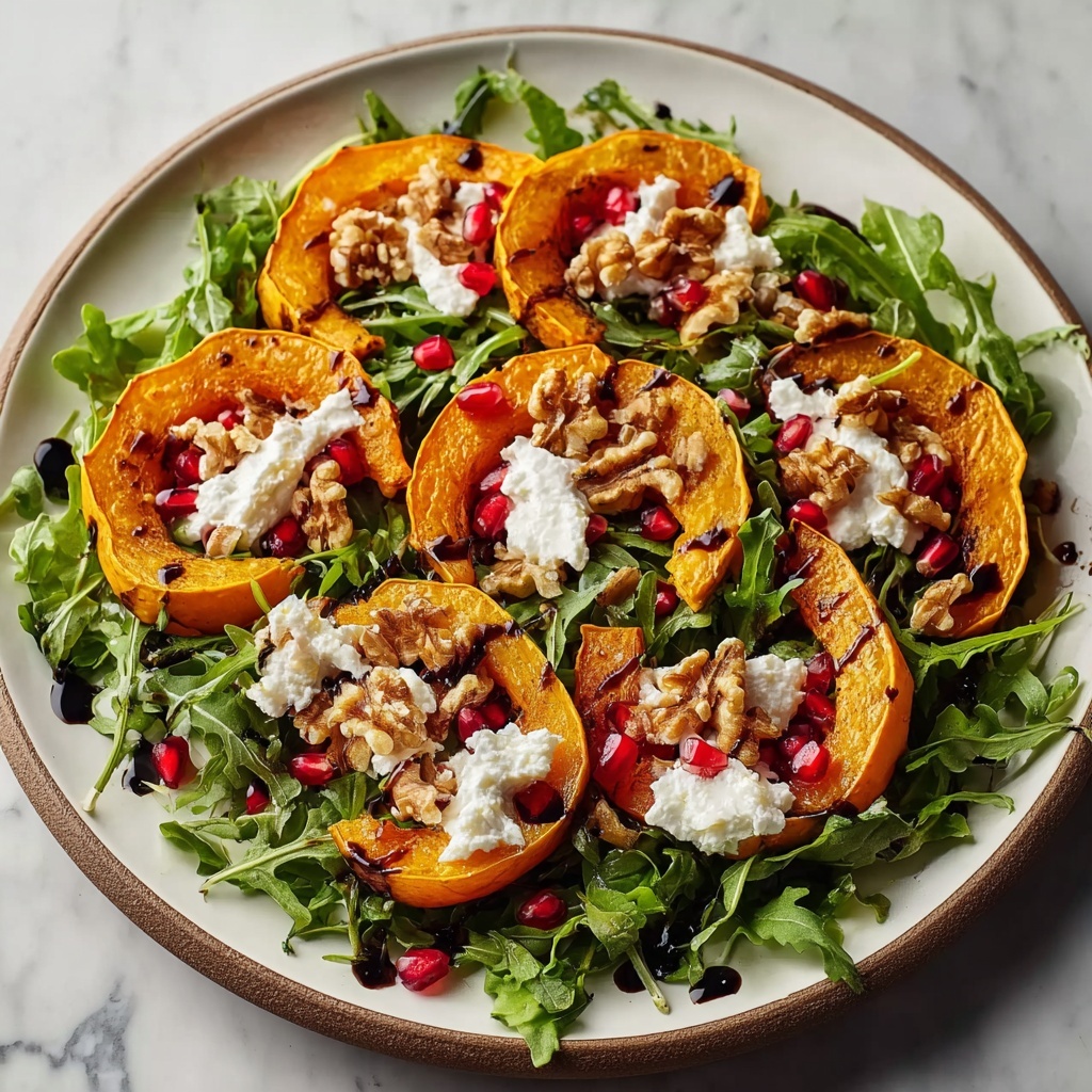 Roasted Pumpkin, Goat Cheese & Walnut Salad Delights Recipe - Recipe Image