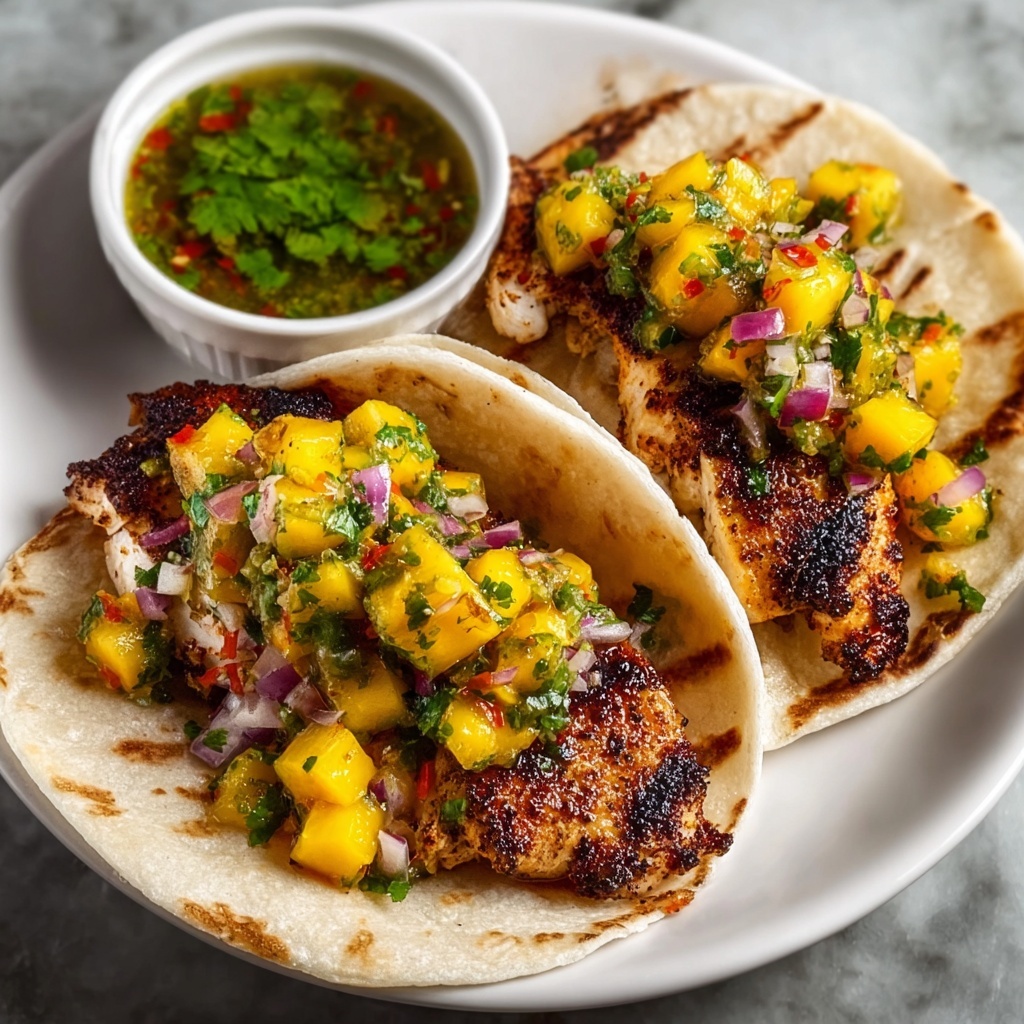Mauritian Pineapple & Chili Salsa Fish Tacos Recipe - Recipe Image