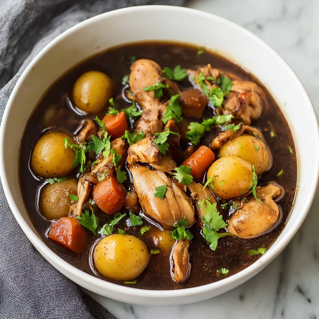 Savory Chinese Chicken Potato Stew Recipe - Recipe Image