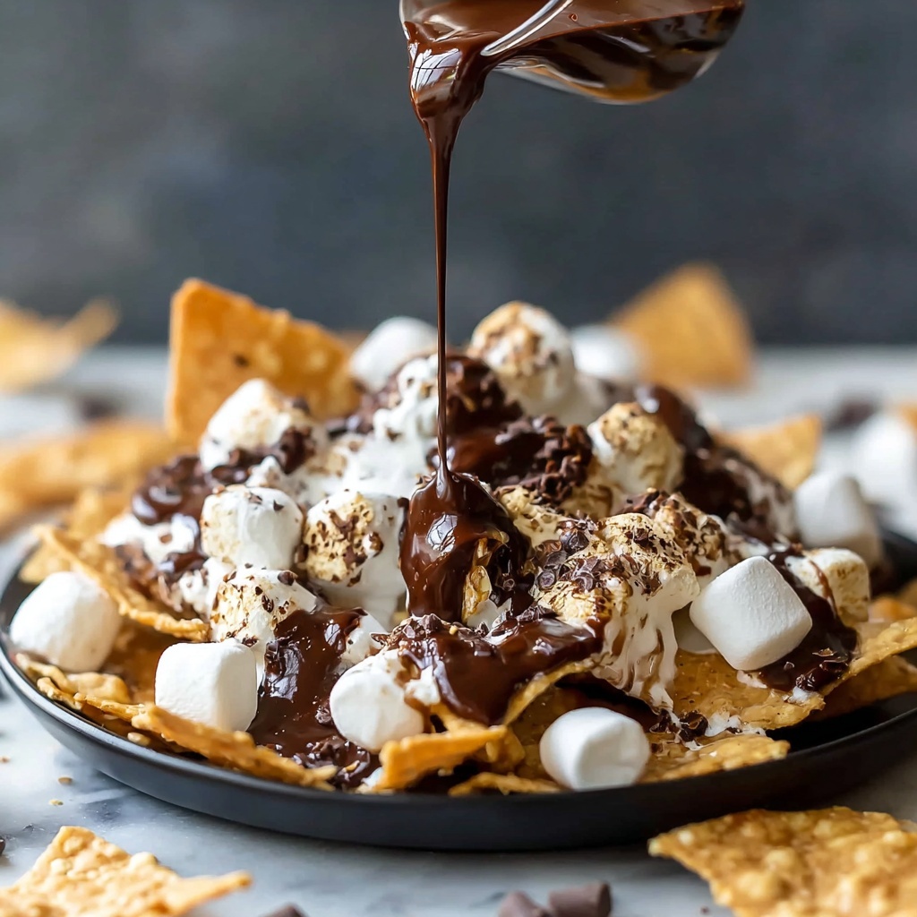 S’mores Nachos: A Fun and Irresistible Twist on a Classic Treat Recipe - Recipe Image