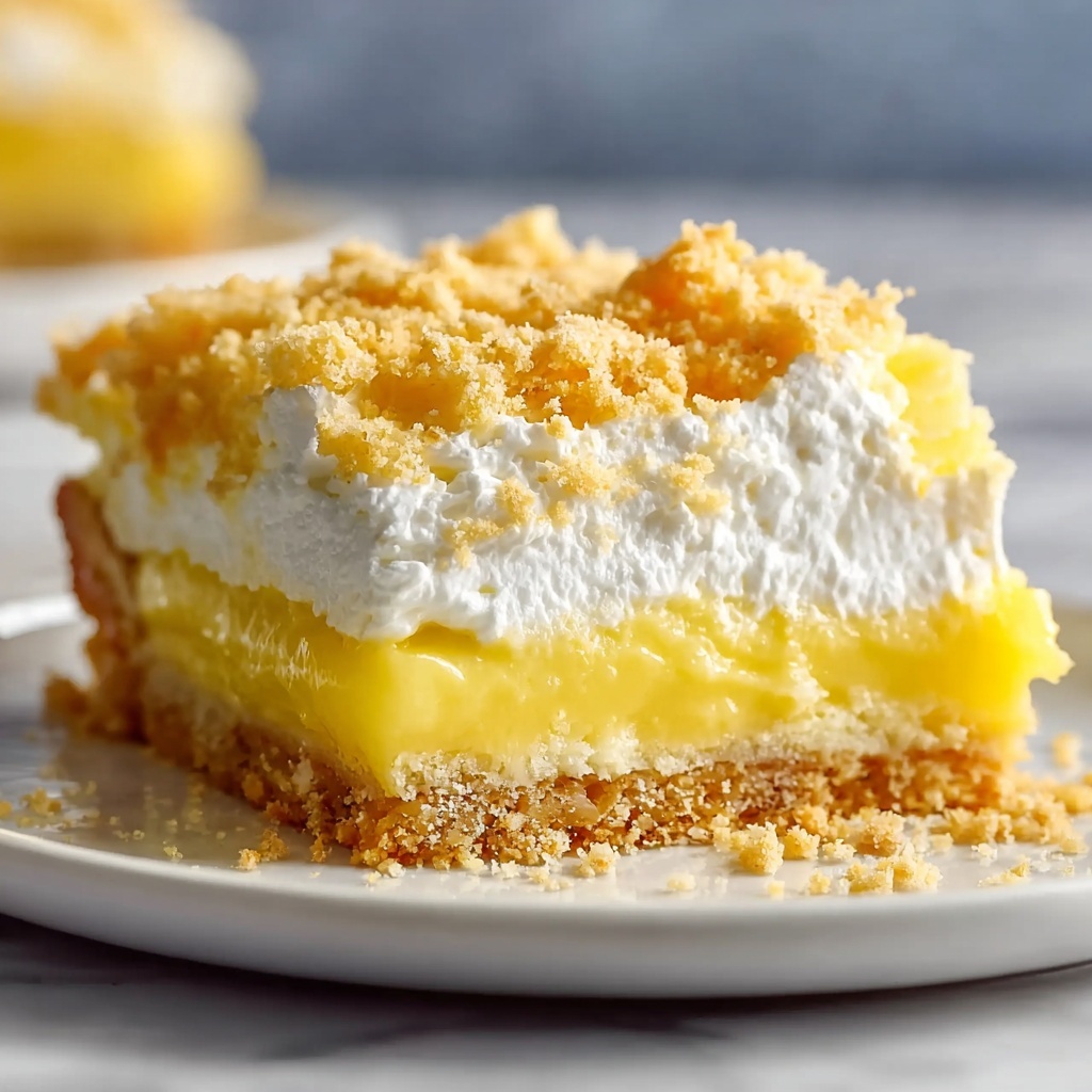 Lemon Cream Cheese Dump Cake Recipe - Recipe Image