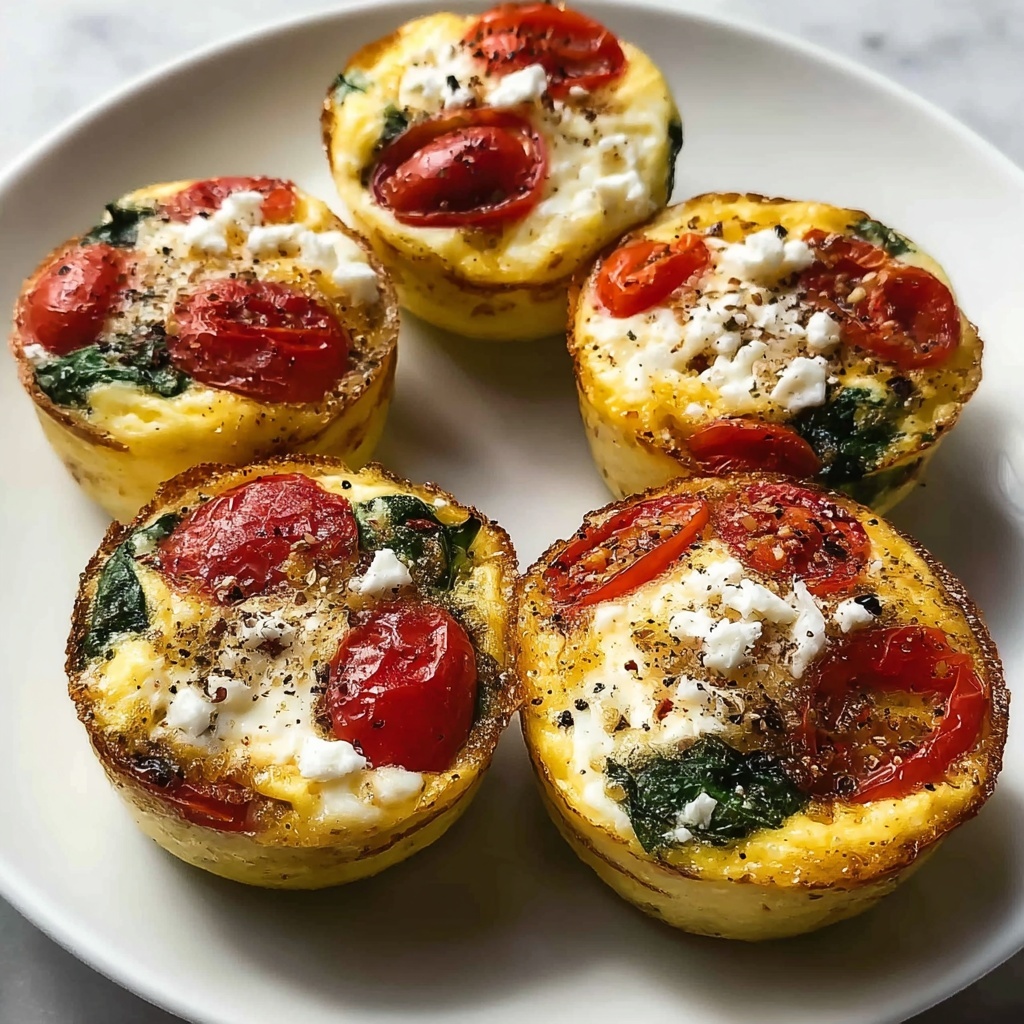 Spinach and Feta Egg Muffins Recipe - Recipe Image