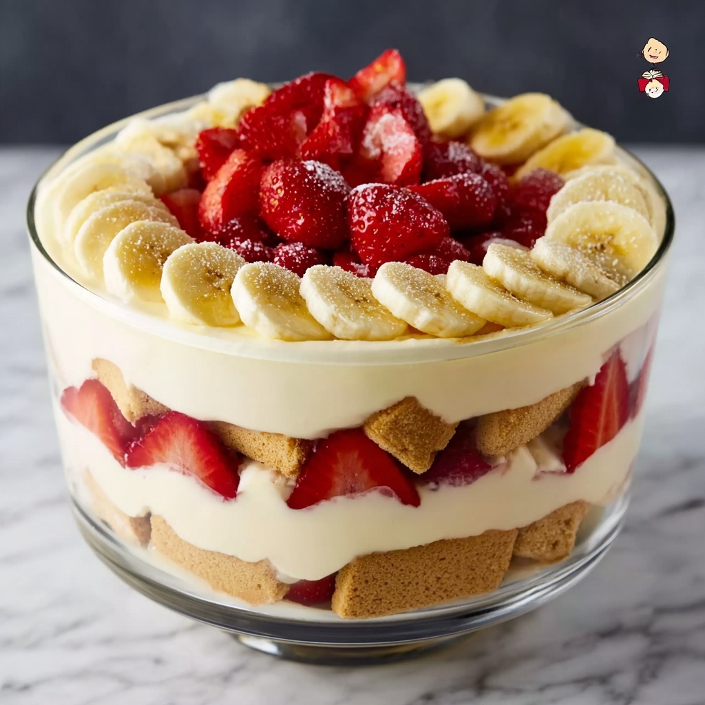Strawberry Banana Pudding Recipe - Recipe Image