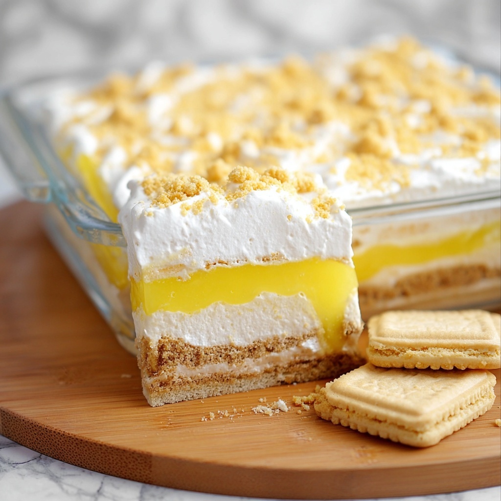 Heavenly Lemon Oreo Dessert Recipe - Recipe Image