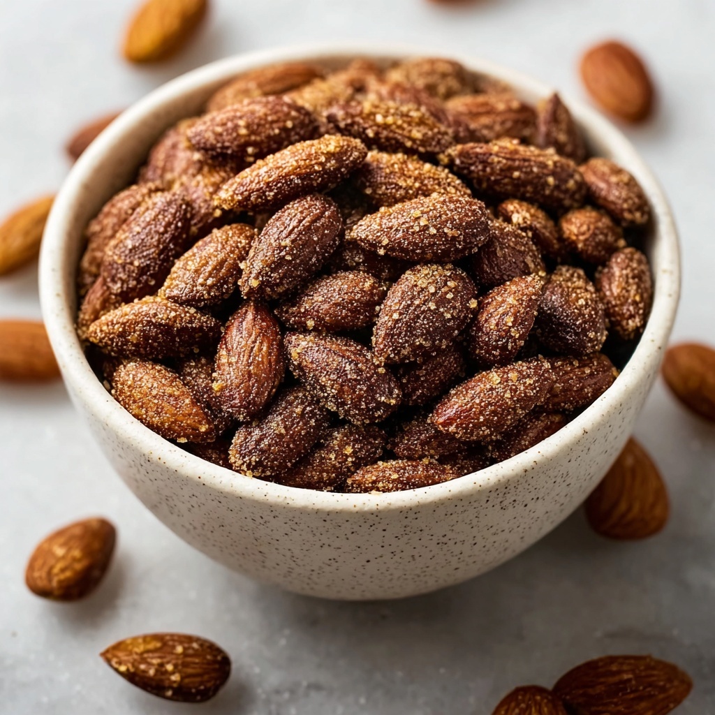 Mocha Roasted Almonds: Irresistibly Crunchy Snack Delight Recipe - Recipe Image