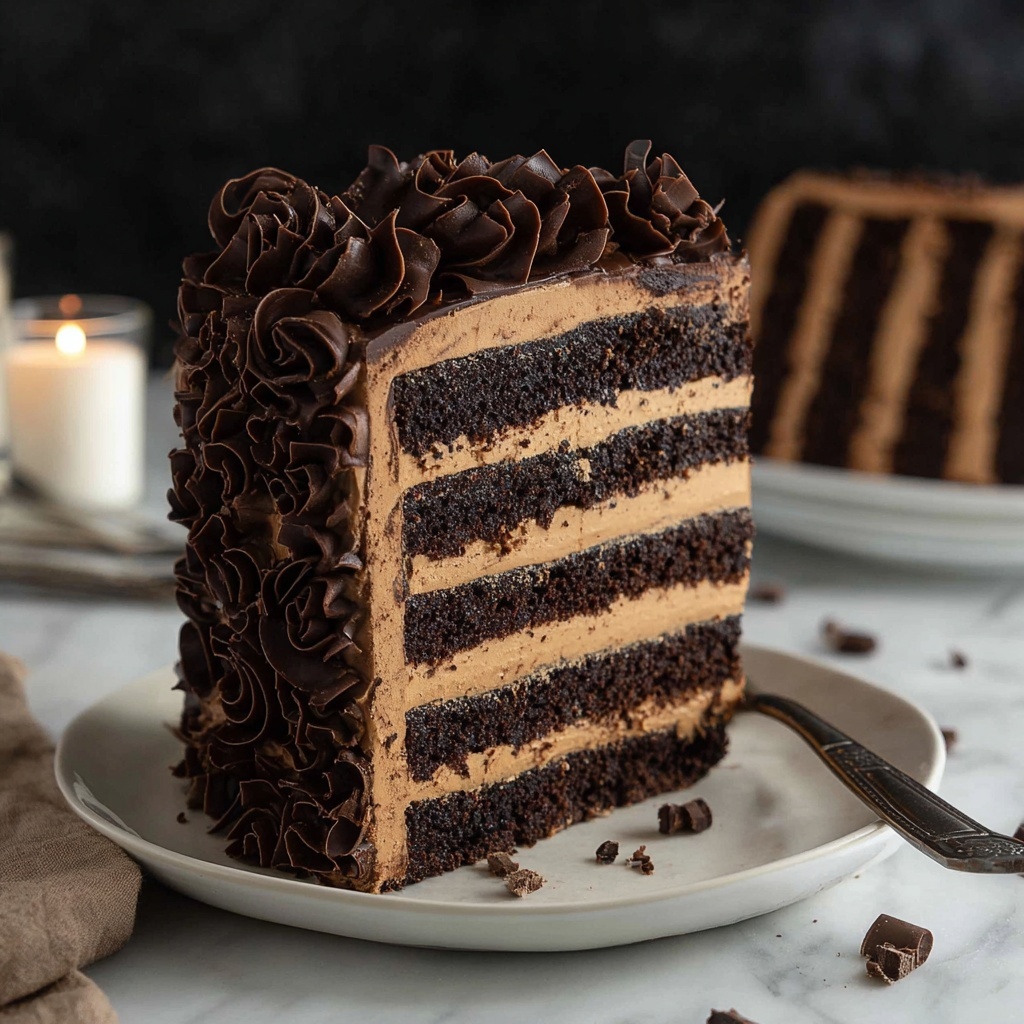 Vegan Devil's Food Cake Recipe - Recipe Image