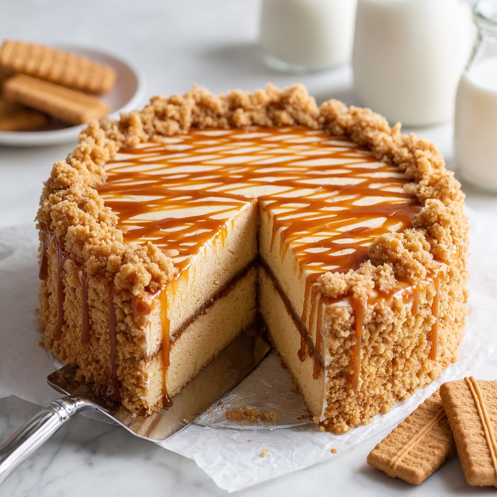 Vegan Biscoff Coffee Cake Recipe - Recipe Image